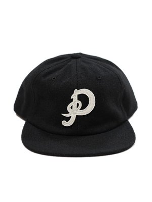 画像3: 【 Pherrow's（フェローズ） 】 ウールベースボールキャップ [ Wool baseball Cap ] [ BLACK ] 