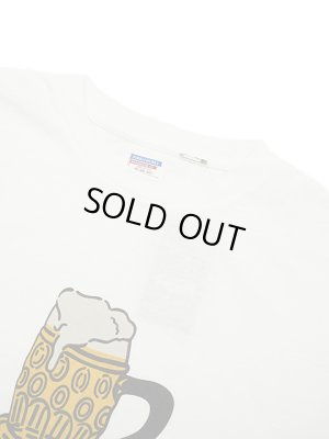 画像3: 【 DUBBLEWORKS（ダブルワークス） 】　プリントTシャツ [ Printed Tee ] [ BEER ] [ OFF WHITE ] 【 メール便可 】