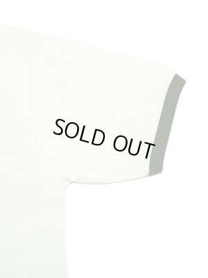 画像5: 【 DUBBLEWORKS（ダブルワークス） 】　リンガーTシャツ [ Ringer Tee ] [ BATTLING ] [ OFF WHITE x GREEN ] 【 メール便可 】