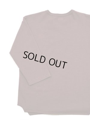 画像2: 【 DUBBLEWORKS（ダブルワークス） 】　ヘヴィウエイトベースボールTシャツ [ Heavy Weight Baseball Tee ] [ BORDEAUX ] 【 メール便可 】