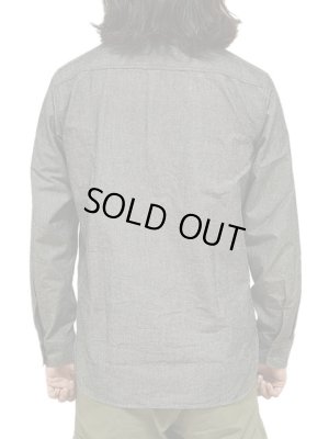 画像2: 【 Pherrow's（フェローズ） 】 ベースボールワークシャツ [ WINDYS ] [ S.BLACK ]