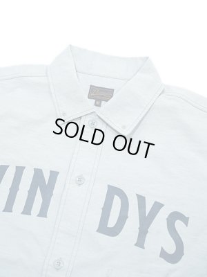 画像3: 【 Pherrow's（フェローズ） 】 ベースボールワークシャツ [ WINDYS ] [ SAX ]