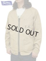 【 Pherrow's（フェローズ） 】 Military Enginner Jacket [ U.S. ] [ BEIGE ]