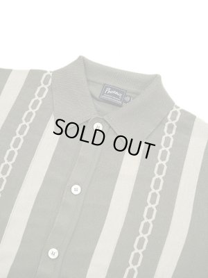 画像3: 【 Pherrow's（フェローズ） 】 サマーニットシャツ [ Summer Knit Shirts  ] [ GREEN ]