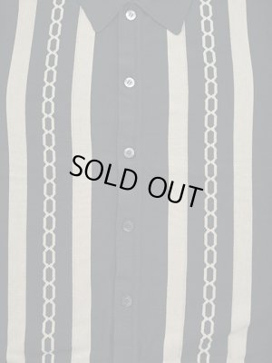 画像5: 【 Pherrow's（フェローズ） 】 サマーニットシャツ [ Summer Knit Shirts  ] [ BLACK ]