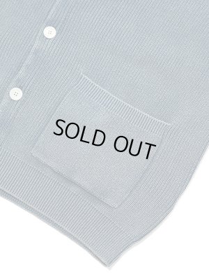 画像4: 【 Pherrow's（フェローズ） 】 サマーニットカーディガン [ Summer Knit Cardigan ] [ FADE BLUE ]