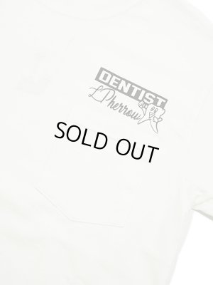 画像4: 【 Pherrow's（フェローズ） 】　ポケ付きプリントT-シャツ [ DENTIST ] [ WHITE ] [ カタログ未掲載 ] 【 メール便可 】