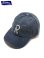 画像1: 【 Pherrow's（フェローズ） 】 ベースボールキャップ [ Pigment Dye Baseball Cap ] [ NAVY ]  (1)