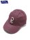 画像1: 【 Pherrow's（フェローズ） 】 ベースボールキャップ [ Pigment Dye Baseball Cap ] [ BURGUNDY ]  (1)