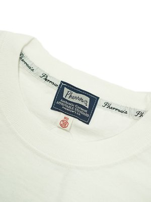 画像7: 【 Pherrow's（フェローズ） 】　プリントT-シャツ [ PITTSBURAG ] [ WHITE ] 【 メール便可 】