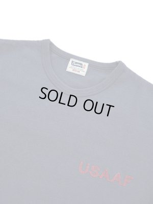 画像3: 【 Pherrow's（フェローズ） 】　刺繍T-シャツ [ USAAF ] [ NAVY ] 【 メール便可 】