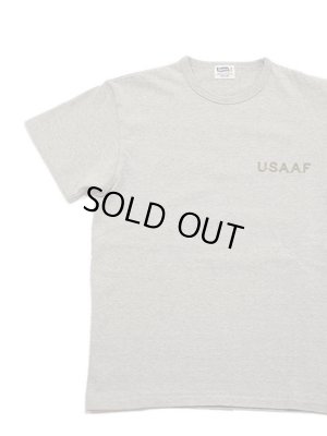 画像2: 【 Pherrow's（フェローズ） 】　刺繍T-シャツ [ USAAF ] [ H.GRAY ] 【 メール便可 】