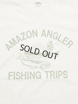 画像4: 【 Pherrow's（フェローズ） 】　半袖スェットタイプ T-シャツ [ AMAZON ANGLER ] [ OATMEAL ] 【 メール便可 】