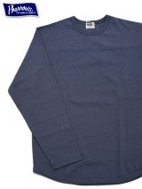 【 Pherrow's（フェローズ） 】　フットボール T-シャツ [ L/S Football Tee ] [ Navy ] 【 メール便可 】