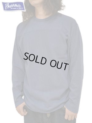 画像6: 【 Pherrow's（フェローズ） 】　フットボール T-シャツ [ L/S Football Tee ] [ Green ] 【 メール便可 】