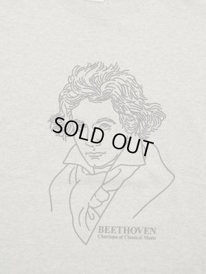 画像4: 【 Pherrow's（フェローズ） 】　プリント L/S T-Shirts　[ ヴェートーベン ] [ H.GRAY ]【 メール便可 】