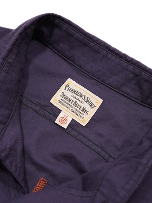 画像9: 【 Pherrow's（フェローズ） 】 カスタムワークシャツ [ Work Shirts ] [ Mechanic M of P ] [ NAVY ]
