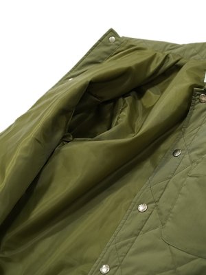 画像8: 【 Pherrow's（フェローズ） 】　キルトシャツジャケット　[ Quilting Shirts Jacket ] [ SAGE GREEN ]