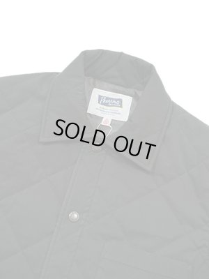 画像3: 【 Pherrow's（フェローズ） 】　キルトシャツジャケット　[ Quilting Shirts Jacket ] [ BLACK ]