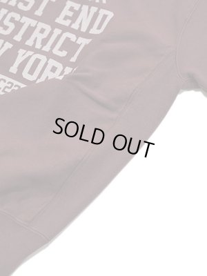 画像7: 【 Pherrow's（フェローズ） 】　 リバースウィーブクルーネック [ REVERSE SWEAT CREW ] [ BURGUNDY ]