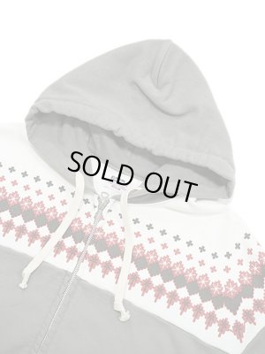 画像3: 【 Pherrow's（フェローズ） 】　雪柄スウェットパーカー [ Snow Pattern Sweat Parka ] [ GRAY ]