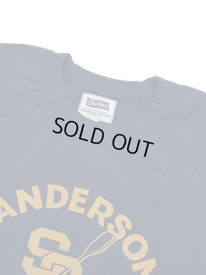 画像3: 【 Pherrow's（フェローズ） 】　フロッキープリントスウェット [ SANDERSON COLLEGE ] [ NAVY ]