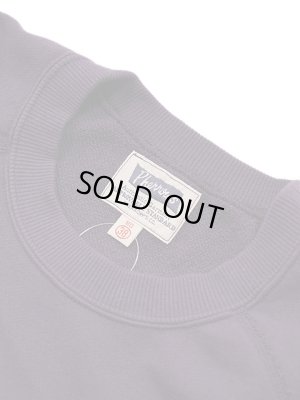 画像7: 【 Pherrow's（フェローズ） 】　フロッキープリントスウェット [ SANDERSON COLLEGE ] [ EGG PLANT ]