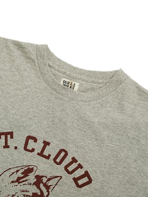 画像3: 【 DUBBLEWORKS（ダブルワークス） 】　プリントTシャツ [ Printed Tee ] [ STATE TEACHERS ] [ HEATHER GRAY ] 【 メール便可 】