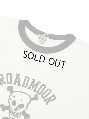 画像3: 【 DUBBLEWORKS（ダブルワークス） 】　リンガーTシャツ [ Ringer Tee ] [ BROADMOOR ] [ OFF WHITE x BLACK ] 【 メール便可 】