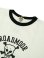 画像3: 【 DUBBLEWORKS（ダブルワークス） 】　リンガーTシャツ [ Ringer Tee ] [ BROADMOOR ] [ OFF WHITE x BLACK ] 【 メール便可 】