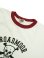 画像3: 【 DUBBLEWORKS（ダブルワークス） 】　リンガーTシャツ [ Ringer Tee ] [ BROADMOOR ] [ OFF WHITE x RED ] 【 メール便可 】