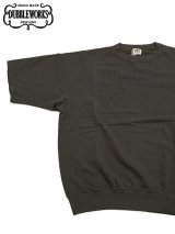 【 DUBBLEWORKS（ダブルワークス） 】 カットオフスリーブスウェット [ Cut Off Sleeve Sweat ] [ SUMI ] 【 メール便可 】