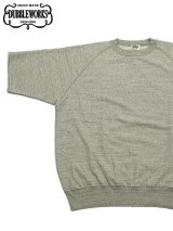 【 DUBBLEWORKS（ダブルワークス） 】 カットオフスリーブスウェット [ Cut Off Sleeve Sweat ] [ GRAY ] 【 メール便可 】