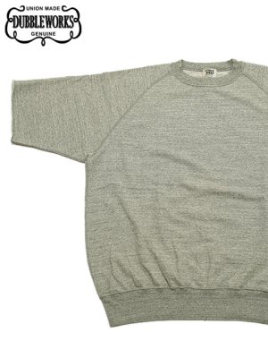 画像1: 【 DUBBLEWORKS（ダブルワークス） 】 カットオフスリーブスウェット [ Cut Off Sleeve Sweat ] [ GRAY ] 【 メール便可 】