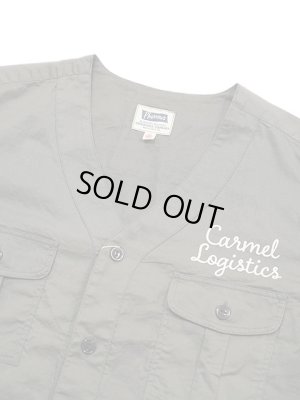 画像3: 【 Pherrow's（フェローズ） 】 ボーイスカウトシャツ [ Carmel Logistics ] [ GRAY ]