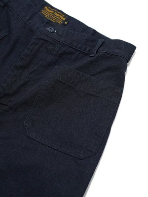 画像4: 【 Pherrow's（フェローズ） 】　US.NAVY DENIM SHORTS　[ INDIGO ]