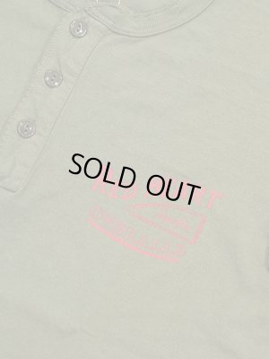 画像4: 【 Pherrow's（フェローズ） 】　プリントヘンリーネックT-シャツ [ RED HEART ] [ S.GREEN ] 【 メール便可 】