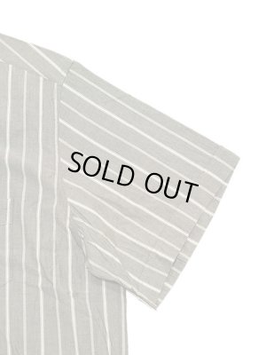 画像5: 【 Pherrow's（フェローズ） 】 半袖ストライプイタリアンカラーシャツ [  ITALIAN COLLAR SHIRTS ] [ CHARCOAL STRIPE ] 【 メール便可 】