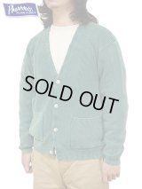 【 Pherrow's（フェローズ） 】 サマーニットカーディガン [ Summer Knit Cardigan ] [ FADE GREEN ]