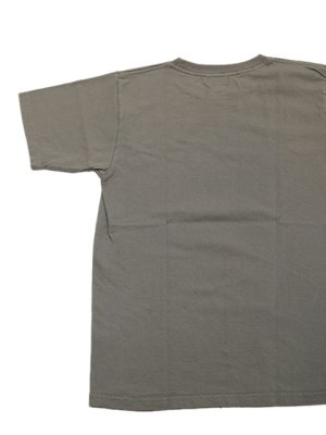 画像2: 【 Pherrow's（フェローズ） 】　フロッキープリントT-シャツ [ Pherrows Denim Co ] [ W.GRAY ] 【 メール便可 】