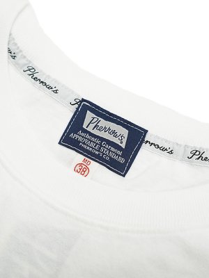 画像7: 【 Pherrow's（フェローズ） 】　プリントT-シャツ [ FRANKLIN ] [ WHITE ] [ カタログ未掲載 ] 【 メール便可 】