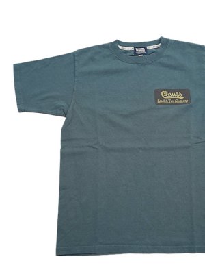 画像2: 【 Pherrow's（フェローズ） 】　プリントT-シャツ [ Clauss ] [ BLUE GRAY ] [ カタログ未掲載 ] 【 メール便可 】