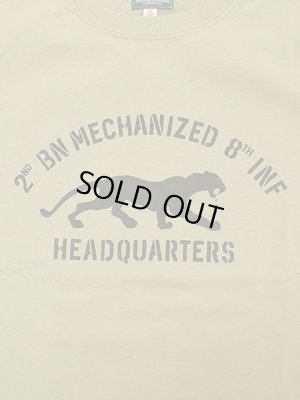 画像4: 【 Pherrow's（フェローズ） 】　プリントT-シャツ [ HEADQUARTERS ] [ LIGHT OLIVE ] [ カタログ未掲載 ] 【 メール便可 】