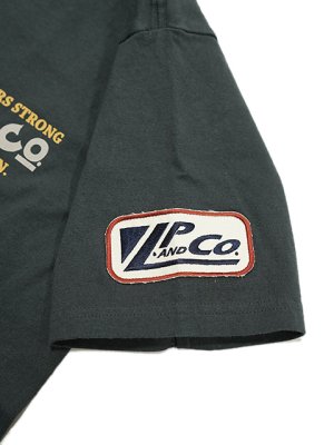 画像6: 【 Pherrow's（フェローズ） 】　プリントT-シャツ ワッペンカスタム [ L.P & CO. ] [ S.BLACK ] 【 メール便可 】