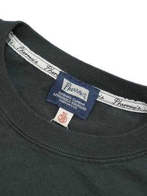 画像9: 【 Pherrow's（フェローズ） 】　プリントT-シャツ ワッペンカスタム [ L.P & CO. ] [ S.BLACK ] 【 メール便可 】