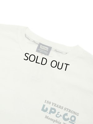 画像3: 【 Pherrow's（フェローズ） 】　プリントT-シャツ ワッペンカスタム [ L.P & CO. ] [ WHITE ] 【 メール便可 】