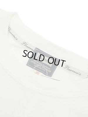 画像9: 【 Pherrow's（フェローズ） 】　プリントT-シャツ ワッペンカスタム [ L.P & CO. ] [ WHITE ] 【 メール便可 】