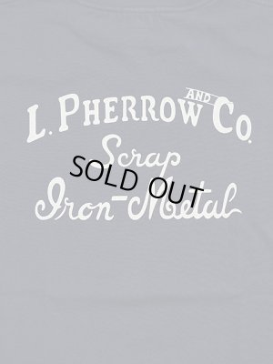 画像8: 【 Pherrow's（フェローズ） 】　プリントT-シャツ ワッペンカスタム [ L.P & CO. ] [ NAVY ] 【 メール便可 】