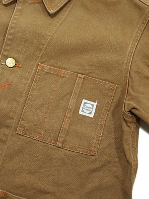 画像4: 【 Pherrow's（フェローズ） 】 BROWN DUCK COVERALL [ Sweet Orr Type ] [ BROWN ]