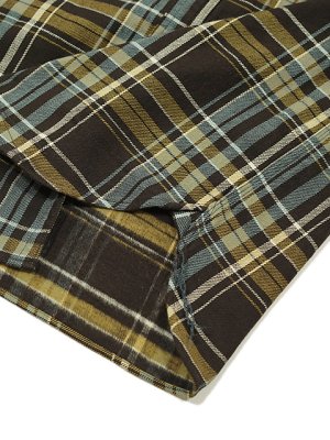 画像7: 【 Pherrow's（フェローズ） 】　ガチャポケフランネルワークシャツ　[ Flannel Work Shirts ] [ BLACK × BLUE CHECK ]